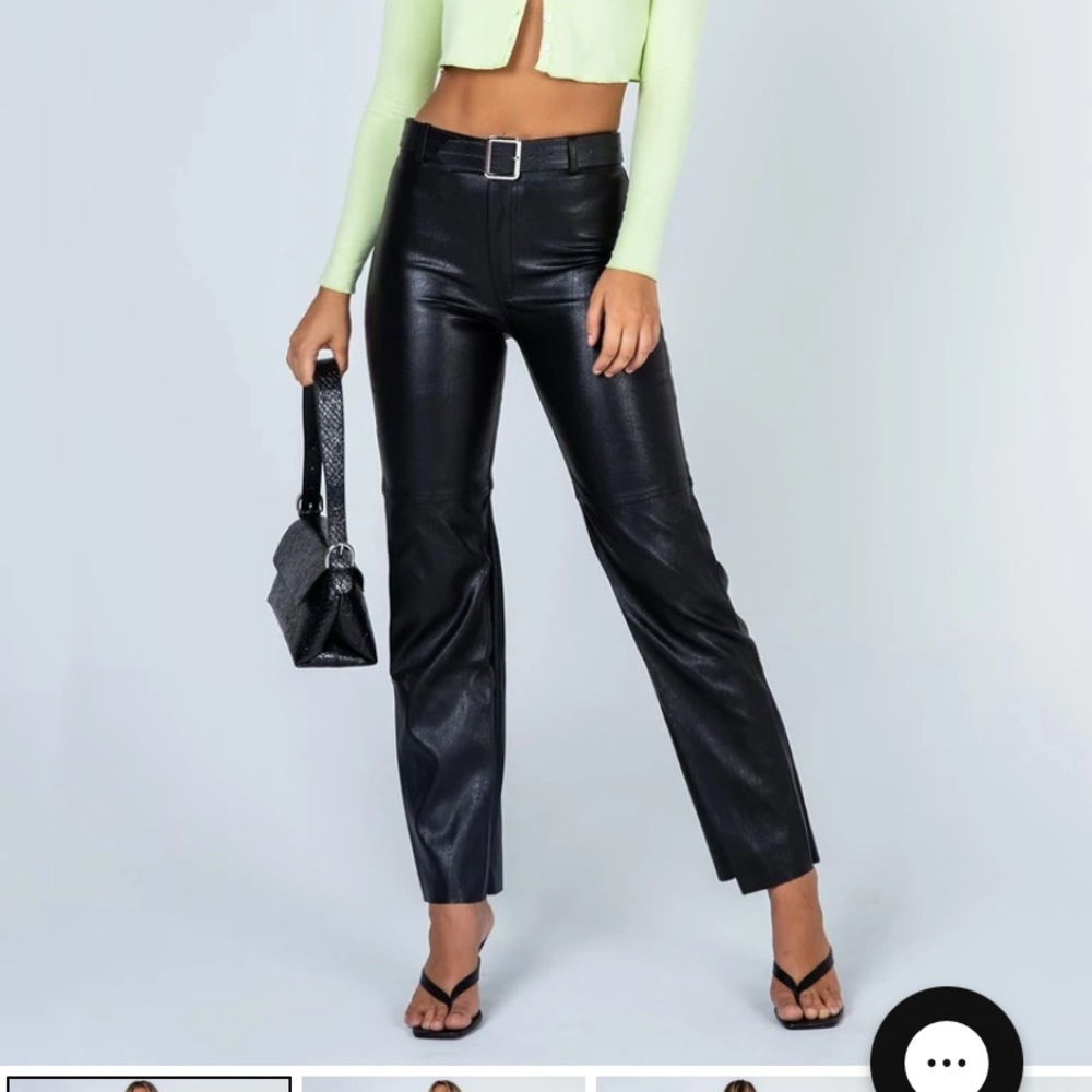 Brand New Princess Polly faux leather pants